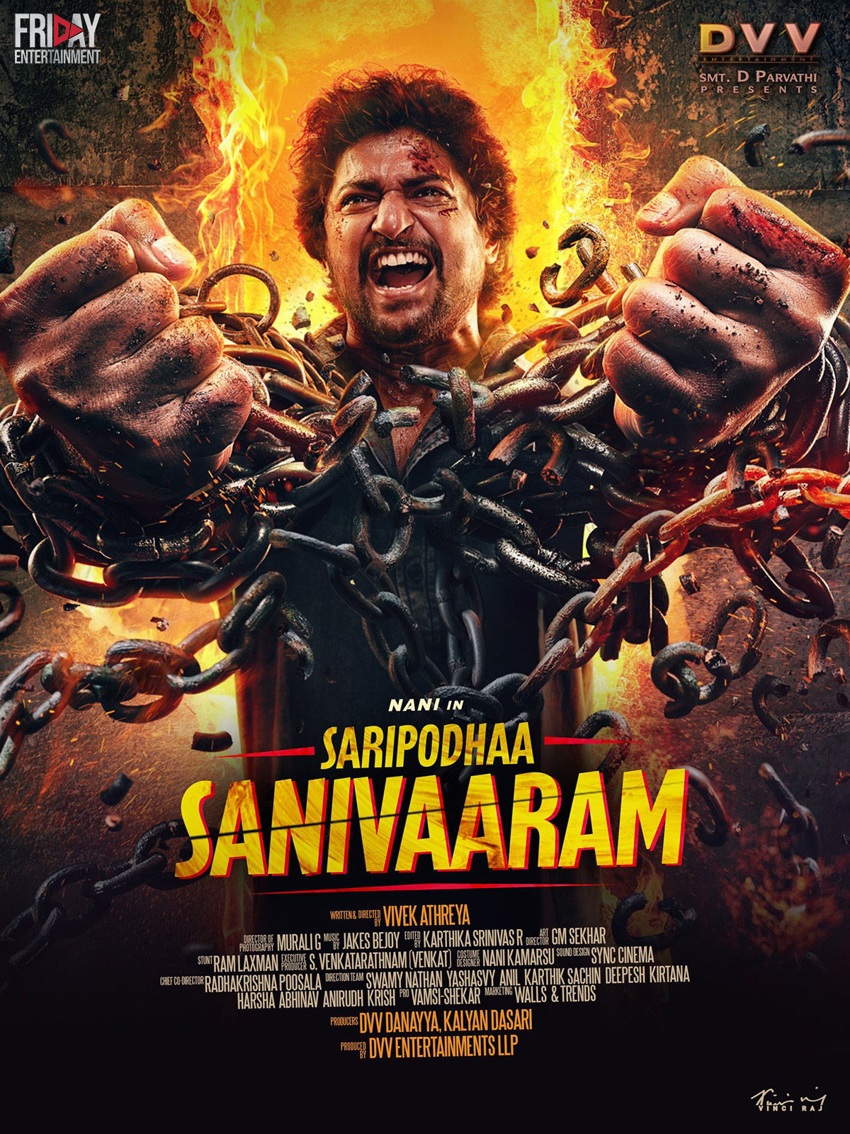 Saripodhaa Sanivaaram (Hindi)